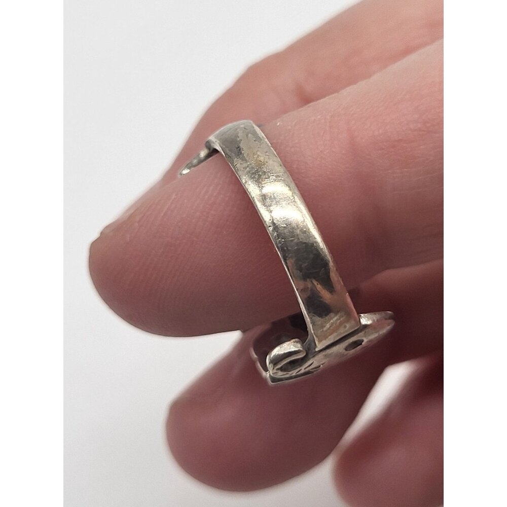 Sterling Silver 925 Stamped Elephant Ring 7.5 - Picture 3 of 10